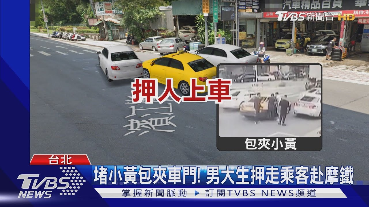 為討5萬!男大生撂人 北市街頭當街押人