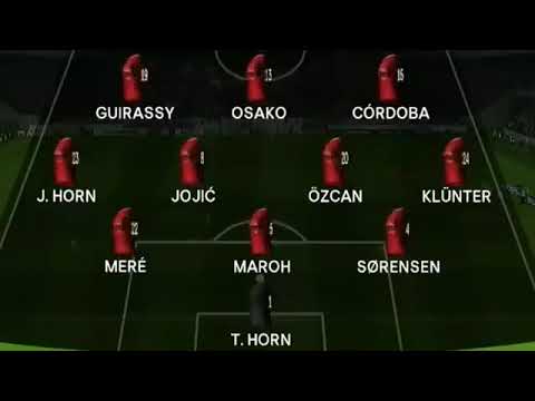 FC cologne 1-0 Arsenal all goals & full highlights