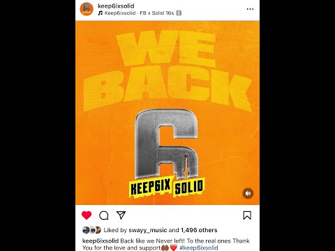 Keep6ixsolid FIRST MESSAGE AFTER GETTING SHOT Da Crook,  100 Watts Tallup Twin, FB REACTION