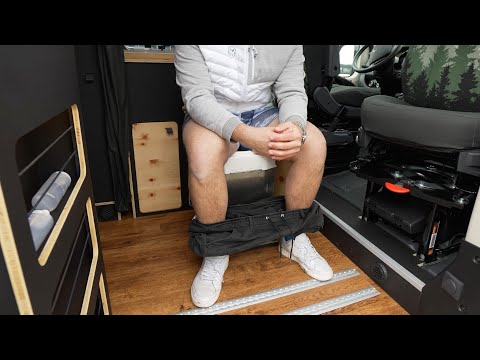 WOCHENLANG KACKEN IM WOHNMOBIL OHNE CHEMIE 2023. Kompost BioToi Trocken-Trenn-Toilette. Südbadenvan