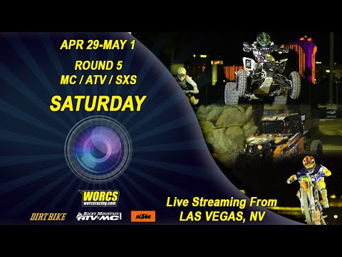 RND 5 - Saturday MC/ATV/SXS Off-road Racing - Orleans Arena Las Vegas, NV