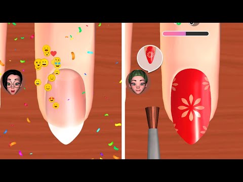 Nail Salon 3D Gameplay (by Lion Studios) | Android, iOS - YouTube