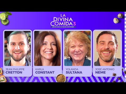 La Divina Comida - Jean Philippe Cretton, Karla Constant, Yolanda Sultana y José Antonio Neme