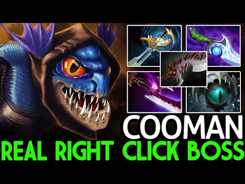 COOMAN [Slark] Right Click Boss Destroy Medusa with Diffusal Blade Dota 2