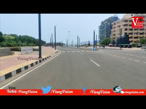 Lockdown Visuals Beach Road & Fishing Harbour In Visakhapatnam,Vizag Vision...