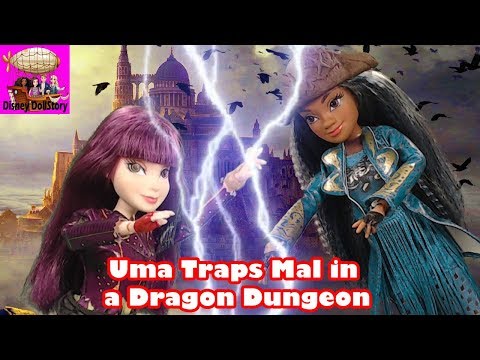Uma Traps Mal in a Dragon Dungeon - Part 41 - Descendants in Avalor Disney