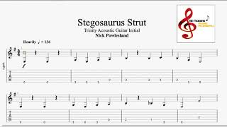 Stegosaurus Strut - Trinity Acoustic Guitar Initia