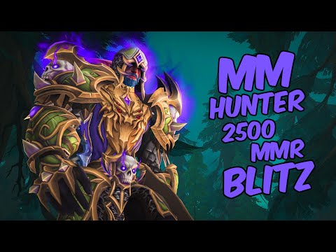 MM Hunter PvP TWW 2500 mmr BG Blitz Gameplay The War Within