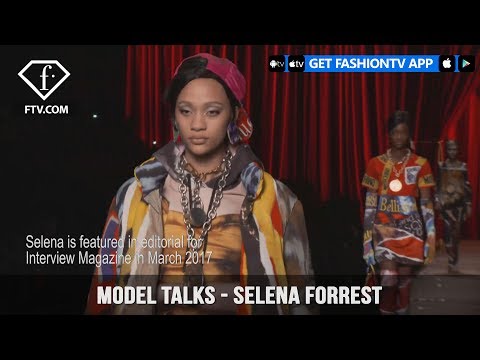 Model Talks Fall/Winter 2017-18 Selena Forrest | FashionTV