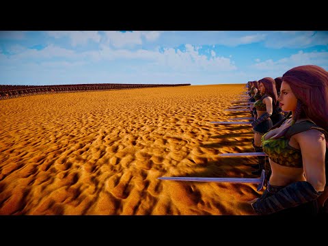15,000,000 GIRL WARRIORS vs 500,000 ROMAN GENERALS | Ultimate Epic Battle Simulator 2