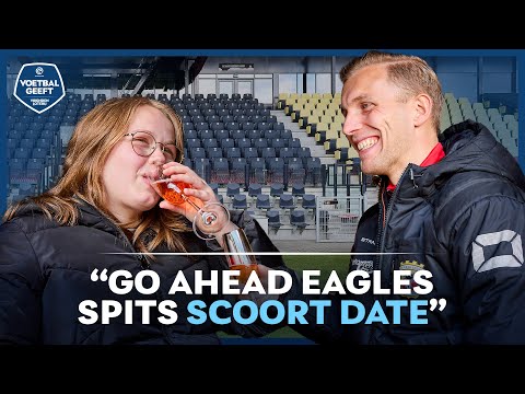 Amber uit G-team Go Ahead Eagles op date met idool Finn Stokkers ❤️💛 | Voetbal Geeft
