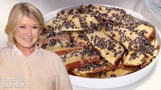 Martha Makes Delicious Dried Currant Bread Pudding | Homeschool with Martha | Everyday Food