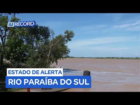 São João da Barra (RJ) adota estado de alerta após elevação no nível do Rio Paraíba do Sul