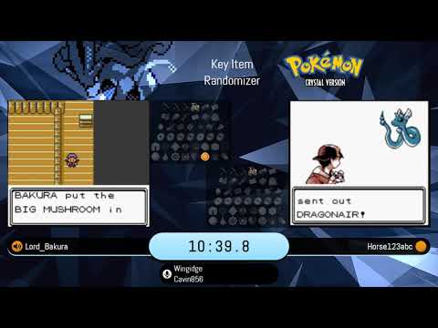 Pokemon Crystal Randomizer Key Item Rando Tournament - horse123abc vs lord_bakura