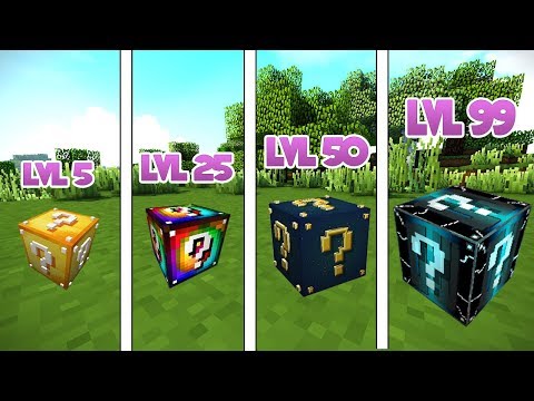 ŞANS BLOKLARI SEVİYELERİ! - Minecraft #1