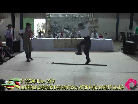FEGACHULA 2019 SÁBADO - HENRIQUE QUEVEDO DOS SANTOS vs VITOR HUGO BENETTI ALANO