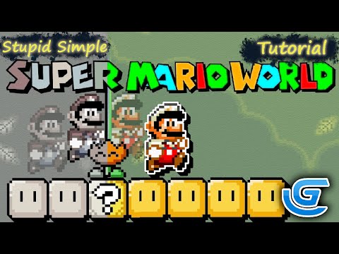 Fire Flower Power Up - Finite State Machine - Super Mario World Tutorial