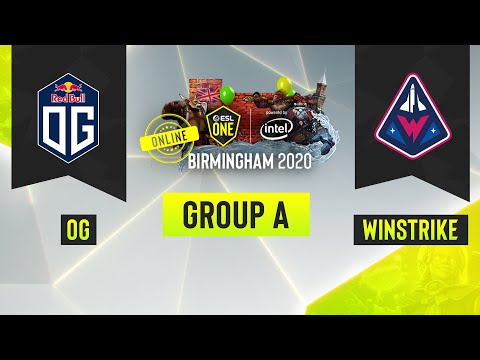 Dota2 - OG vs. Winstrike - Game 2 - ESL One Birmingham 2020 - Group A - EU