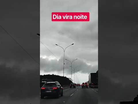TEMPESTADE FAZ O DIA ESCURECER EM SÃO PAULO #alerta #clima #chuvas