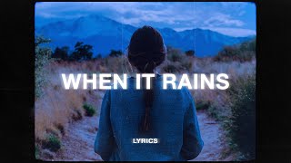 WILLIS - I Think I Like When It Rains (Lyrics)