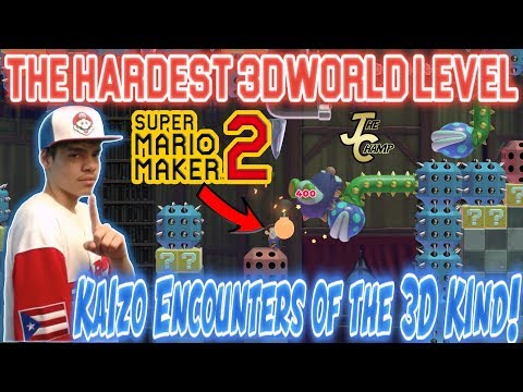 😱The HARDEST 3D World Level!😱 ⭐Kaizo Encounters Of The 3D Kind!⭐