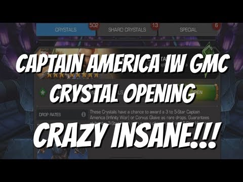 Captain America IW Grand Master Crystal Opening - Marvel Contest of Champions