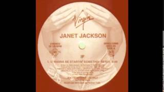 Janet Jackson - If (U Wanna Be Startin' Somethin' '83 Remix) @InitialTalk