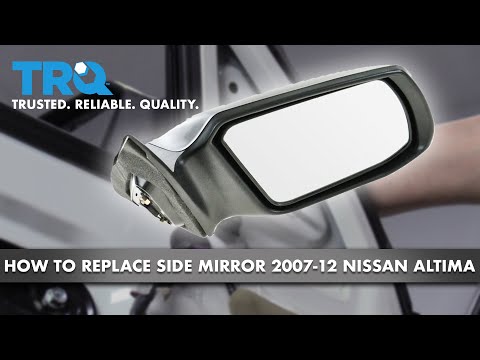 How to Replace Side Mirror 07-12 Nissan Altima