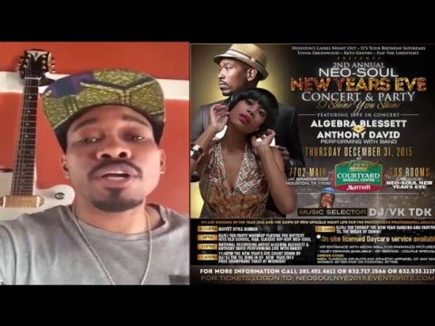 Neo-Soul New Year's Eve ft. Algebra Blessett & Anthony Davis w/drop