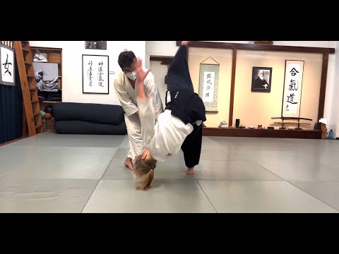 Aikido - learning soft high falls