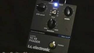 Video thumbnail for TC Electronic Classic Phaser XII by ProGuitarShopDemos