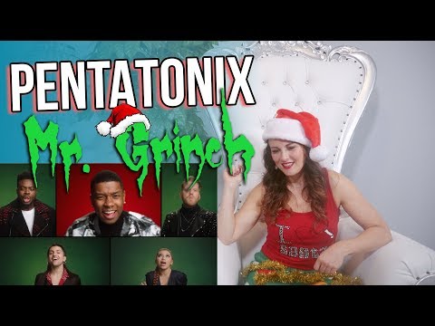 Vocal Coach Reacts to Pentatonix - You're A Mean One, Mr. Grinch