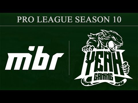 MIBR vs YeaH - Map1 @Kafe Dostoyevsky | Pro League Season 10 - Latin America (2nd November 2019)