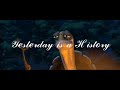 Yesterday is a History, Master Oogway quote