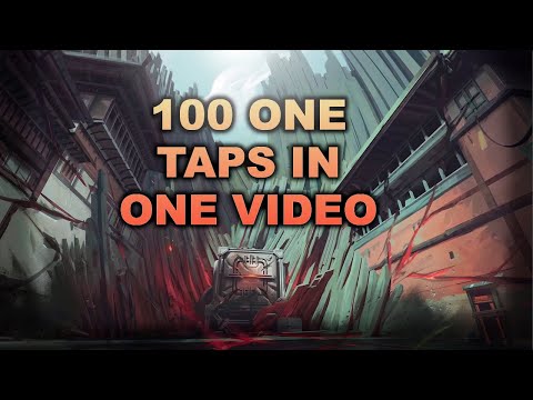 100 one taps in one video to music-(Montage)