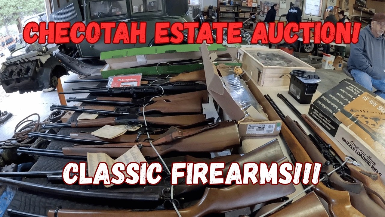 Checotah Oklahoma Estate Auction...The Guns of my Youth!