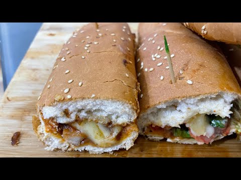 Submarine recipe | how to make submarine | chicken submarine recipe