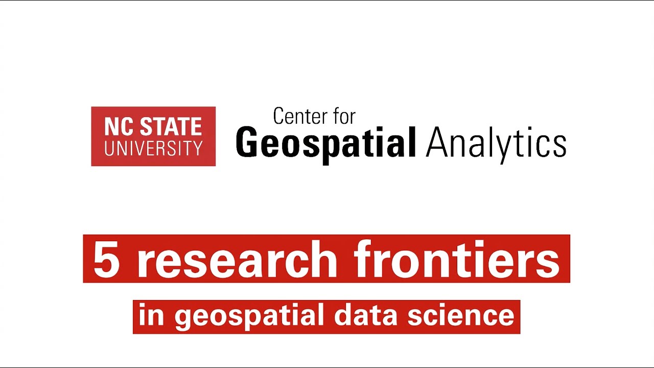 Research Frontiers at the Center for Geospatial Analytics