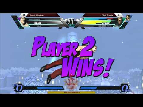 Ultimate Marvel vs Capcom 3 Tournament: Defend the North 2016 Day 2  - Smash Ketchum v PAG Scamby