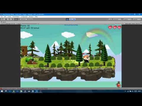 New Unity 3D Project V4 (Alpha) *New Platform Sprites and Background