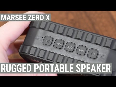 Zero X Speaker From Marsee is Rugged Enough To Take With You