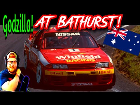 American Reacts to 1992 Bathurst Top 10 Shootout - Mark Skaife R32 Godzilla