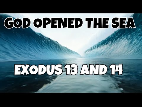 GOD OPENED THE SEA | Exodus 13 and 14 #biblestory #visualbible
