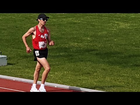 2023 NAIA Outdoor T&F National Championships: Men's 5000 Meter Race Walk (Nathan Limas)