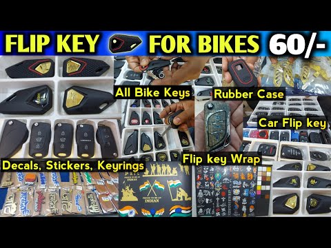 Flip key for bikes, scooty & cars | stickers, tags, decals m...