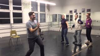 Rehearsal of "Untitled Opening Number" - [title of show]