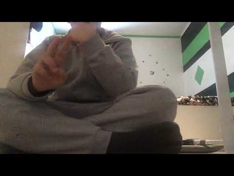 Eating a sandwich with cheese,salami and ketchup ASMR video