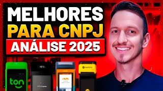 Qual a MELHOR MAQUININHA de Cartão Para CNPJ em 2025 - ANÁLISE COMPLETA e TAXAS