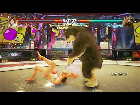 Tekken 7 Akuma Breaks Asuka(Tropical Bikini)