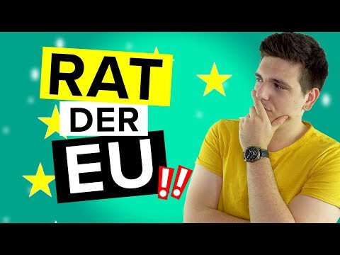 Rat der EU - einfach erklärt